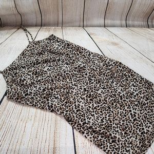Animal print dress